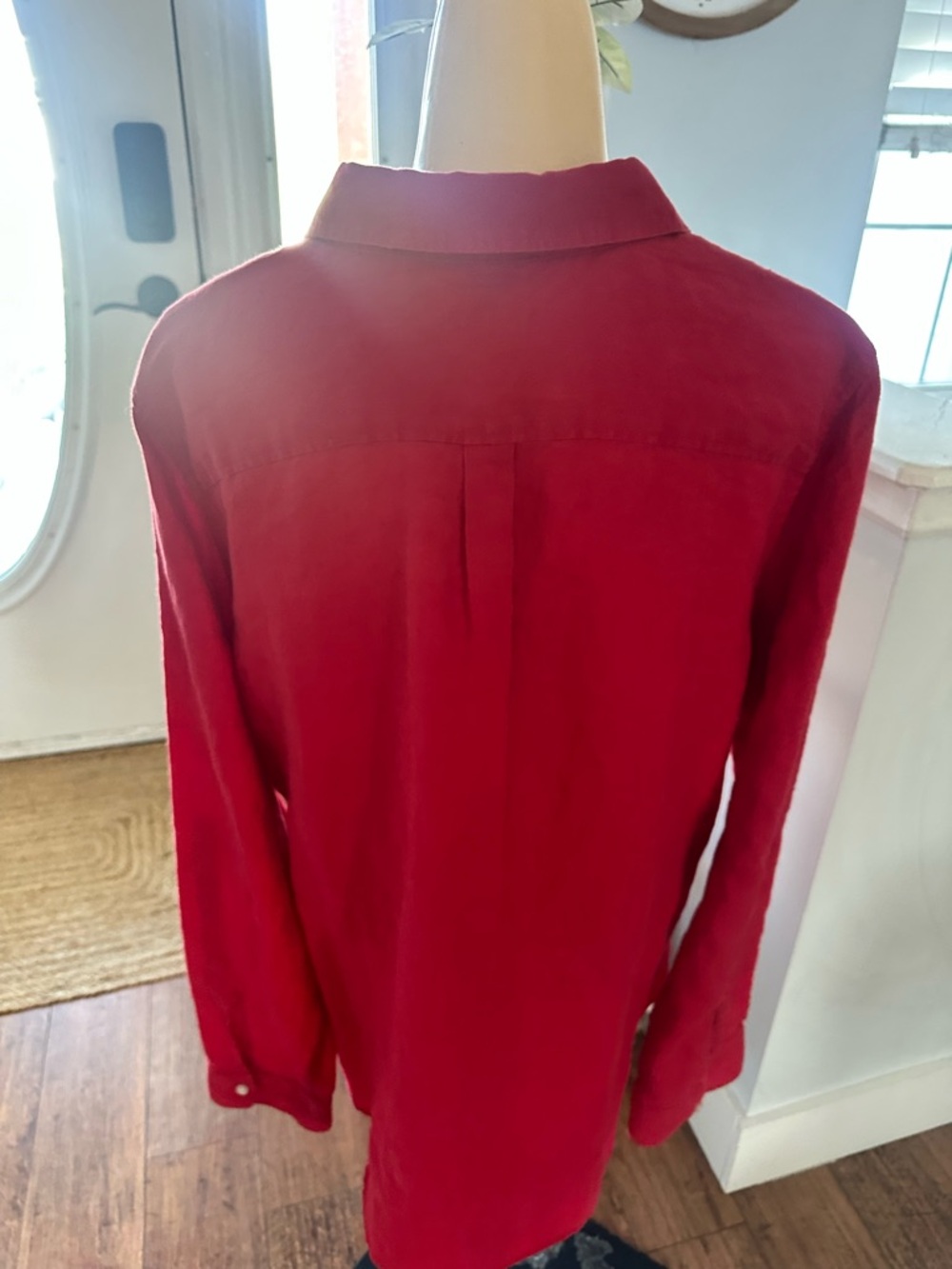Talbots Linen Button Up Shirt - Picture 5 of 10